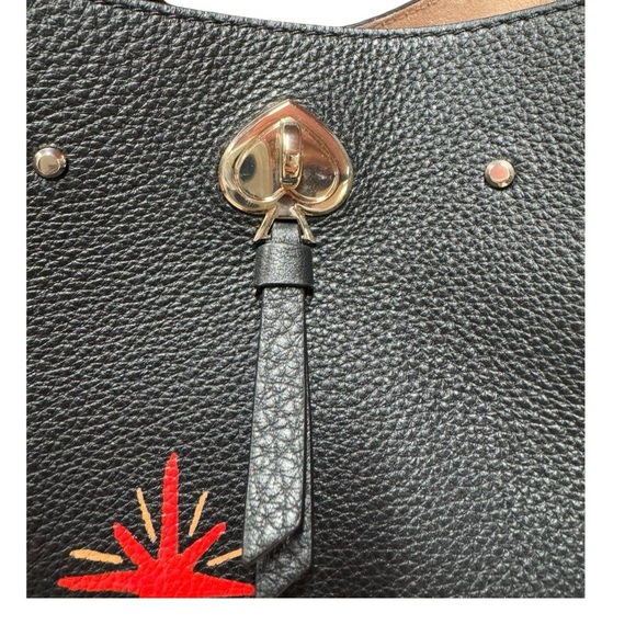 Kate Spade ♠️ Bucket Bag with custom painted Las Vegas theme /NWT - Picture 8 of 12